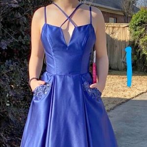 Prom Dress, only worn once, size 1.